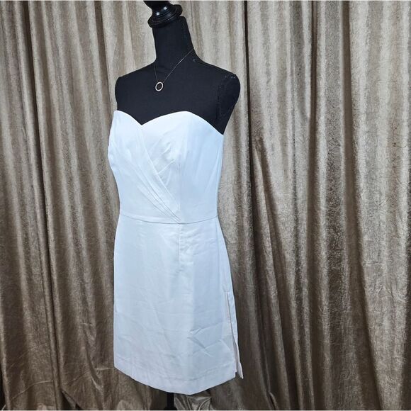 Lilly Pulitzer Kylo Strapless Skirted Romper-Resort White - Picture 11 of 16